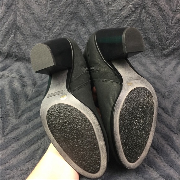 Vince Camuto Hinnegan Black Leather Ankle Boot 7.5 - Picture 7 of 8